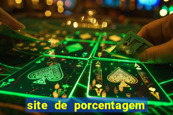 site de porcentagem slots pg